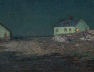 The Harbor Light by Lowell Birge Harrison